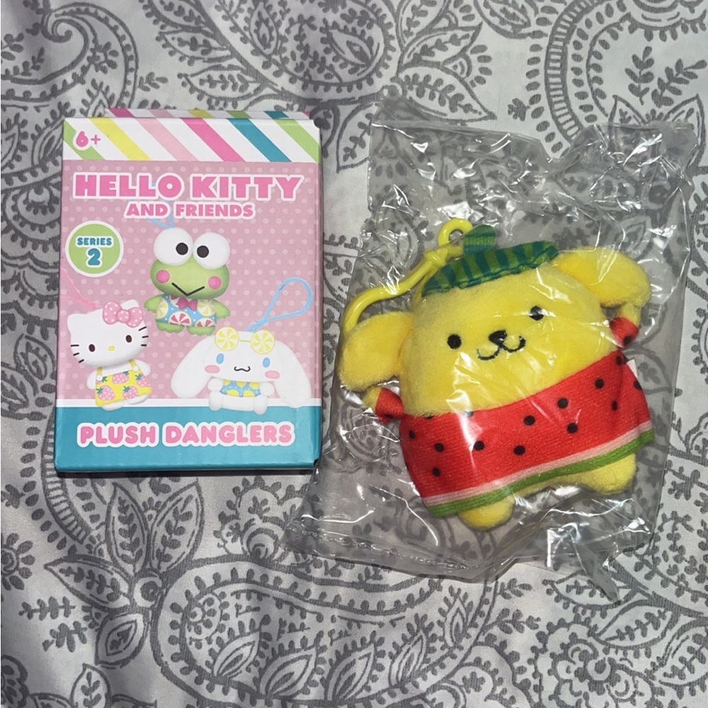 Pompompurin plush dangler